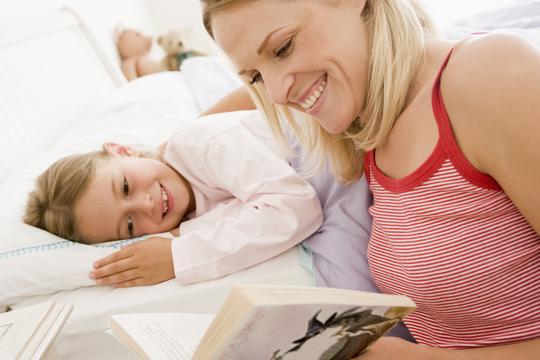 čitanje, mama, dijete, knjiga