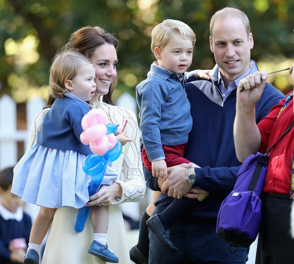 princeza Charlotte Kate Middleton princ William | Author: Chris Jackson/Press Association/PIXSELL