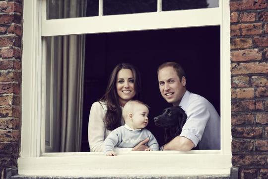 Kate, William i George