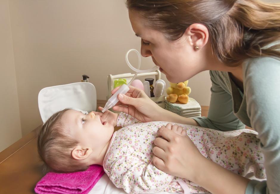 nosni asiprator čišćenje nosa beba | Author: Thinkstock